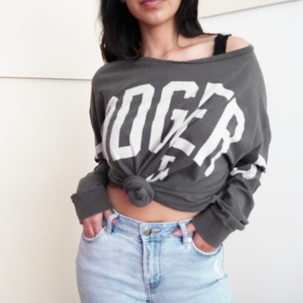 Dodgers Gray Los Angeles Long Sleeve Shirt